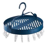 TOSSPER 1pc Peg Round Sock Dryer, Multifunctional Circular Folding Drying Rack for Underwear Socks