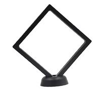 TOSSPER 3d Floating Frame Shadow Display Case Square Coin Pendant Box Jewellery Organization Plate 117 * 117mm