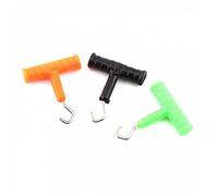 TOSSPER 3pcs Fishing Knot Puller Stainless Steel Fishing Hair Rig Making Tool Knot Rig Puller Men Diy Fishing Accessories