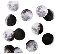 TOSSPER 45 Pcs/pack Moon Planet Calendar Decoration Stickers Diy Hand Craft Planner Scrapbook Lable Diary Stickers