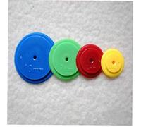 TOSSPER 4pcs Seam Admission Marker, Quilting Craft Tool Sewing Stitch Space Tracing Loom Maker, Mix Size