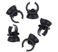 TOSSPER 5pcs Aquarium Sucker Suction Cup Heating Sucker Clips Holders for Air Line Oxygen Tube Hose Pump Suction Cups Aquarium Accessory