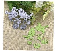 TOSSPER Birds on the Tree Metal Cutting Die Stencil for Diy Scrapbooking Album Embossing Paper Cards Crafts Die Cuts