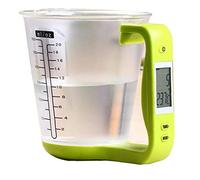 TOSSPER Kitchen Digital Measuring Cup Electronic Jug Scales Liquid Weighing Tool with Lcd Display for Baking Cooking Measurements 600ml