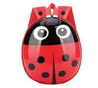TOSSPER Ladybug Backpack Little Kids School Bag Cartoon Ladybird Children's Backpack Cute Animal Toddler Book Bag