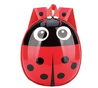 TOSSPER Ladybug Backpack Little Kids School Bag Nylon Cartoon Children's Schoolbag Cute Animal Backpack for School Boys Girls