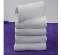 TOSSPER Soft Towel Microfiber Fabric Portable Hotel Towel Handmade White Towel Foot Reflexology Hotel 30 * 60cm