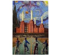 TOSSPER Thin-Gs 1000-piece jigsaw puzzles for children and adults, family puzzles, game style, 2-1000PCS style, 350x70cm