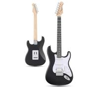 Tostar 39" Solid Body Electric Guitar for Beginner & Intermediate, HSS-SBK
