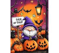 TOSTOG Diamond Painting Kits for Adults,Halloween DIY Diamond Art Kit Full Drill Diamond Crystal Rhinestone Arts and Crafts Picture for Home Wall Decor 30x40cm