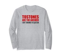 Tostones Are The Answer I Don't Remember The Question Funny Long Sleeve T-Shirt