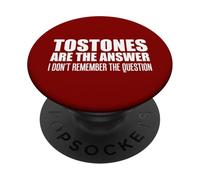 Tostones Are The Answer I Don't Remember The Question Funny PopSockets Adhesive PopGrip