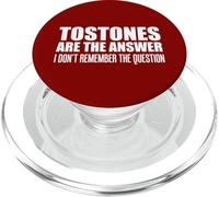 Tostones Are The Answer I Don't Remember The Question Funny PopSockets PopGrip for MagSafe