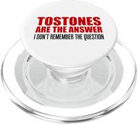 Tostones Are The Answer I Don't Remember The Question Funny PopSockets PopGrip for MagSafe