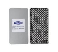 TOSUKKI 6mm Magnetic Positioning Targets for 3D Scanners, 1200/Box, Compatible with Creaform, ZEISS, Shining 3D, Hexagon & More, for 3D Scanning, Metrology, Inspection