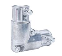 Tosuny 1/2 Inch 90 Degree Conduit Fitting Efficient Inside Corner Pull Elbow for Electrical Metallic Tubing - Residential Use - Zinc Alloy Material