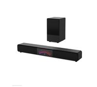 Tosuny 2.1 Sound Bar for Smart TV with Subwoofer, Bluetooth 6.3 Deep Bass Soundbar, 60W Home Theater Surround System Speaker, Support HDMI ARC/Optical/AUX/USB, Remote Control (Bluetooth 6.3)
