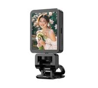 Tosuny 2.4 Inch Magnetic Selfie Monitor, Wireless BT Connection, Adjustable Focus, Real Time Rear Camera View, with Universal, for IOS Phones Tablets Vlog Live