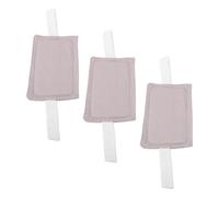 Tosuny 3Pcs Baby Door Latch Cover Quiet Closer Cushion for Nursery | Padded Foam Construction, Tool Free Setup, Toddler Proof Design, Slamming Noise Reduction, Soft Closing Aid
