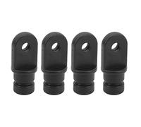 Tosuny 4 Pcs Bimini Top Fitting Nylon Eye End Cap for Marine Boat | Snap On Design, Dust Cover Protection, Custom Fit Replacement, UV Tough, Trailer Accessory