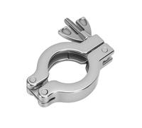 Tosuny 4 Sets Stainless Steel Vacuum Clamp and O Rings Wing Nut | Arrow Storage Case Coupling, 304 Steel Durability, High Temp Sealing, Vacuum Oven Equipment, Vacuum Chamber Accessories