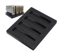 Tosuny 4-Slot Mining Rig Stand for V2 ESP32 Miners, Stackable Compact Frame with Tool-Free Assembly, Space Saving Holder for Lottery Mining Device Display