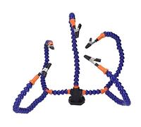 Tosuny 5 Claws Helping Hands Station | Soldering Third Arm Tool Flexible for Jewelry & Craft Workshop (Blue)