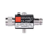 Tosuny 50Ω 400W Coaxial Surge Protector, Coaxial Arrestor, N-Type Connector, DC-2500MHz Full-band