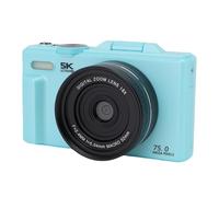 Tosuny 5K Digital Camera for Photography, 75MP HD Vlogging Camera, Autofocus, 18X Digital Zoom, WiFi Mirrorless Camera with 3 Inch Flip Screen, for Travel