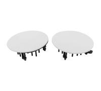 Tosuny 6.5 Inch Magnetic Speaker Grilles 235mm White Metal Ceiling Cover with ABS Base, Rustproof Washable Grille Guard for Home Theater Office Car In-Wall In-Ceiling Speakers