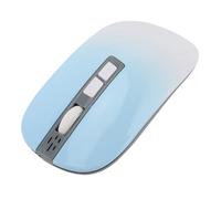 Tosuny AI Mouse, 6 in 1 Smart Voice Mouse with Real Time Transcription Translation Summarization, Ergonomic Rechargeable Wireless Mouse for Remote Work Office (Lake Blue)