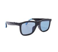 Tosuny AI Smart Glasses with Touch Electrochromic Lenses, Bluetooth 5.4 Open Ear Speakers, Voice Control for Music & Calls, Blue Light Blocking for Men Women (Blue)