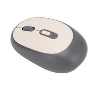 Tosuny Bluetooth Mouse, 2.4G Wireless Optical Computer Mouse, Portable Silent Wireless Mouse with USB Nano Receiver, 800/1600/2400 DPI Adjustable, for Laptop, Android, PC (Grey)