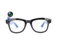Tosuny Camera Glasses, AI Translation Smart Glasses, 1080P HD Smart Video Recording Glasses with Microphone & Speaker, 5.4 & WiFi, Music and Calls, for Outdoor Sports (Anti Blue Light)