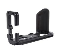 Tosuny Camera Hand Grip L Bracket, Rosewood Aluminum Alloy for X-T5 Camera, with Arca Plate and Cold Shoe for Tripod Accessories (Black)