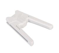 Tosuny Charging Grip for & OLED Model, Portable V-Shaped Controller Charger with LED Indicator Light and Charging Cable, Play While Charging (White)