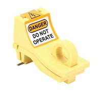 Tosuny Circuit Breaker Lockout, Miniature Circuit Breaker Lockout, Big Easy Lockout Kit Suitable to use with Padlock with Diameter ＜ 7mm/0.3in, Outward Pin Security Lock Off Device