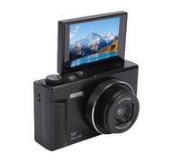 Tosuny Digital Camera, 75MP 5K Vlogging Camera with 2.8 Inch Flip Screen for Travel Photography Selfie, 18X Zoom Autofocus (Black)