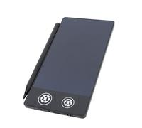 Tosuny Doodle Pad Board, 6.5 Inch Dual Screen LCD Writing Tablet, Graffiti Hand Drawing Board, Erasable Reusable Digital Writing Pad for Classroom, Miniature (Black)