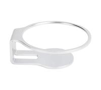 Tosuny Durable Mini Speaker Wall Mount Stand for HomePod Mini Kitchen, Study, Living Room Aluminum Alloy Holder (Silver)