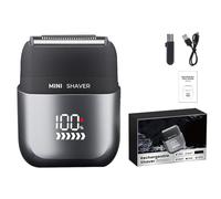 Tosuny Electric Foil Shaver with Smart Sensing Technology LED Display Full Body Washable Cordless Compact Shaver