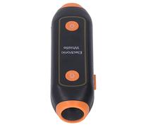 Tosuny Electronic Whistle, 3 Tones 3 Volume Level, 120 150dB Blow Free Whistle with LED Light for Training Sports, Referee for Outdoor Emergency, Camping (Orange)
