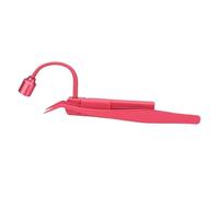 Tosuny Eyelash Extension Curing Light with Clip, Glue Lamp for Professional Lash Artists, Fast 2-3 Second Cure, Flexible Gooseneck & Portable Design (Red)