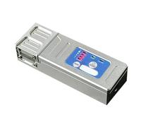 Tosuny Fiber Optical Thermal Stripper Dual Heating Mode Rechargeable Stripping Tool for Ribbon 1-48 Cores Bare Fibers Silver