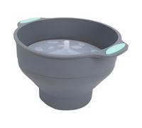 Tosuny Foldable Silicone Microwave Popcorn Popper Bowl, Consistent Heating Performance, Movie Nights Popcorn Maker Bowl