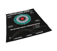 Tosuny Golf Swing Practice Target Cloth Indoor Outdoor Hitting Net | Velvet Durable Training Sheet, Accuracy Zone Chart, Hanging Hooks, Foldable Carry