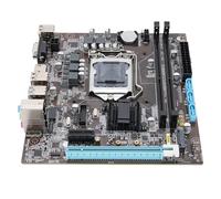 Tosuny H110 Gaming Motherboard, LGA 1151 ATX 2 Channel DDR4 M.2 NVME NGFF PCIe Motherboard with High Speed M.2 Interface and 8 Layer PCB, for 6th 7th 8th Gen 14nm CPU