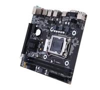 Tosuny H81 Gaming Motherboard, LGA 1150 Socket M ATX DDR3 1600MHz 16GB RAM with M.2 NVMe NGFF PCIe 6Gb/s, for Core I3 I5 I7 4th Gen E3 V3 Celeron G Series 22nm CPU