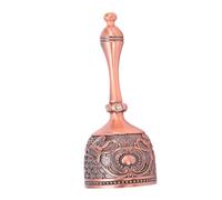 Tosuny Hand Call Bell, Zinc Alloy Super Loud Bells for Wedding, Teacher Classroom Bells for Dinner, Medieval Retro Decorative Dinner Bell for Bedside