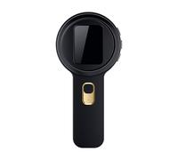 Tosuny Handheld Digital Microscope, Portable Digital Magnifying Glass with LED Light, 2 Inch Color Screen, 5-200X Magnification, Marco Microscope for Kids, Compatible with PC (Black)